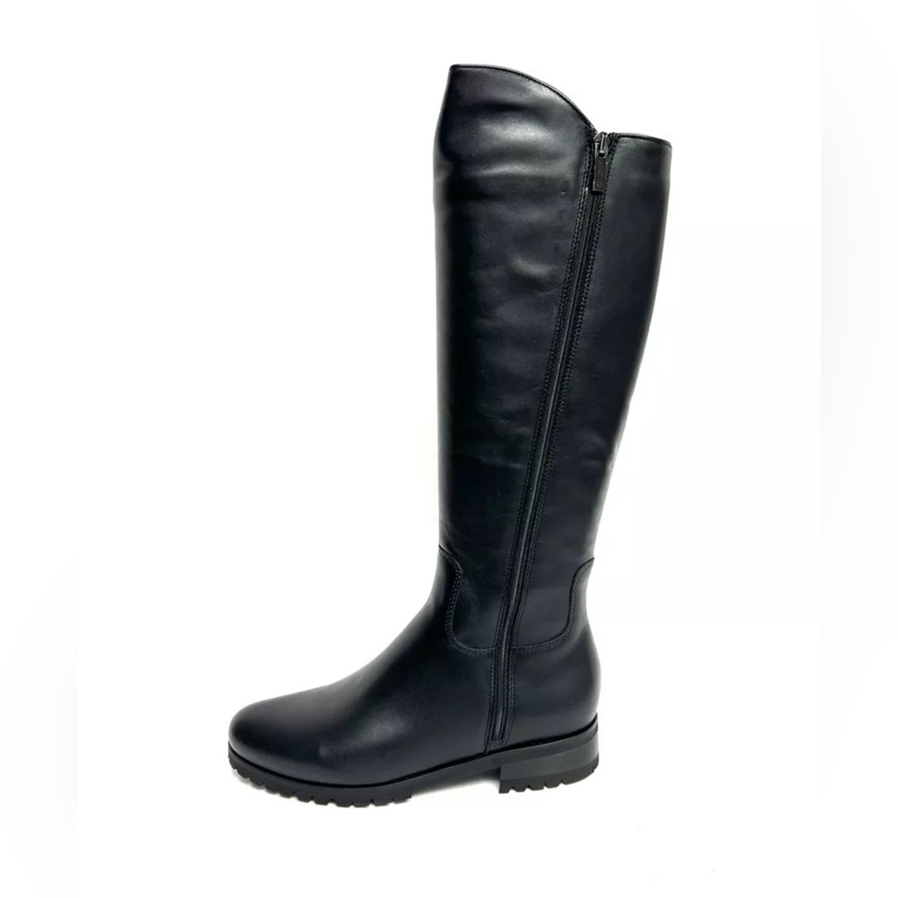 La Canadienne Womens Susan Boot Black Leather 7.5 M